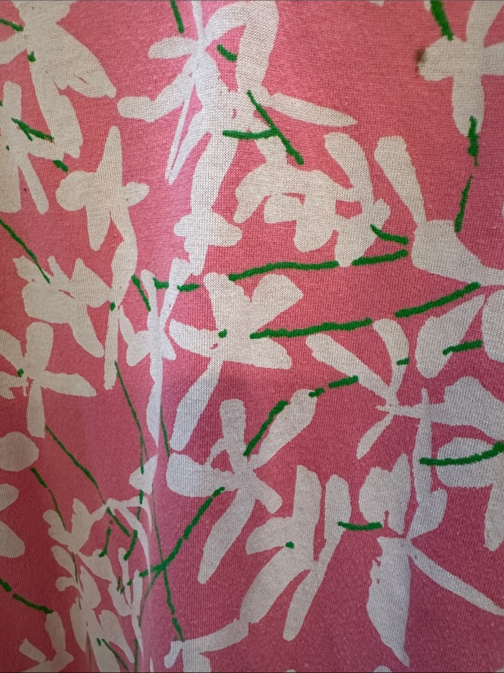 Lilly Pulitzer Pink and White Floral Midi Dress - Picture 4 of 7